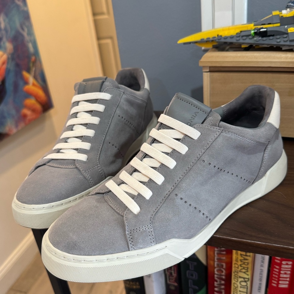 Mens Vince Mercer-B Suede Sneakers